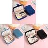 Minimalist Double Layer Jewelry Storage Box With Pu Leather For Home Organization