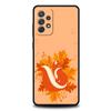 Leaves Fall Fox Pumpkin Case For Samsung Galaxy A24 A12 A14 A32 A50 A70 A20E A20S A10S A22 A30 A40 A34 A54 A42 A52 5G A72 Cover