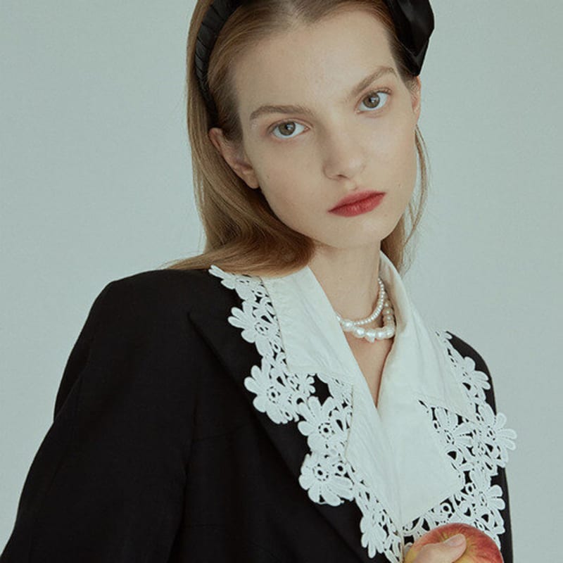 Elizabeth Moments Double Satin Ribbon Headband