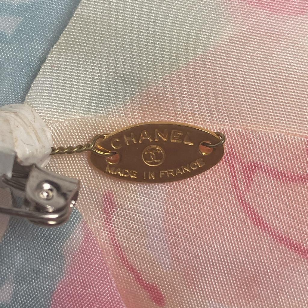 Chanel Broche Corsage colorido Feminino Usado