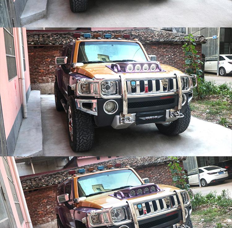 Hummer H3 Hood Scoop Spotlight & Light Kit for Exterior Accessories