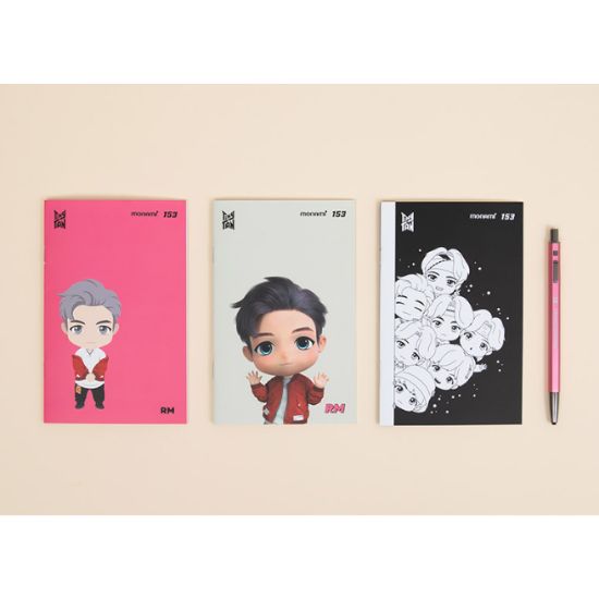 Monami TinyTAN 153 ID Note Set RM