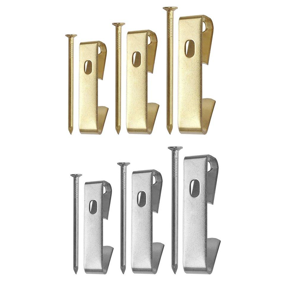 Buy Pearliky Picture Hanging Hooks 30/50/100lbs Picture Hangers 100