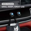 4Pcs Car Interior Hooks Storage USB Cable Headphone Storage Hook For Volkswagen VW Passat Golf 4 5 6 Tiguan Polo Scirocco Jetta zk8