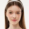 VVV Metallic Hairband _ Silver