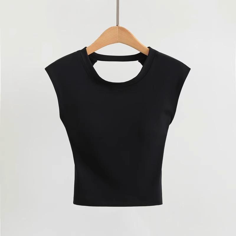 

Женский спортивный бюстгальтер с высокой степенью поддержки и защитой от ударов - Предотвращающий провисание, в стиле жилета для фитнеса и йоги с красивым дизайном спины M