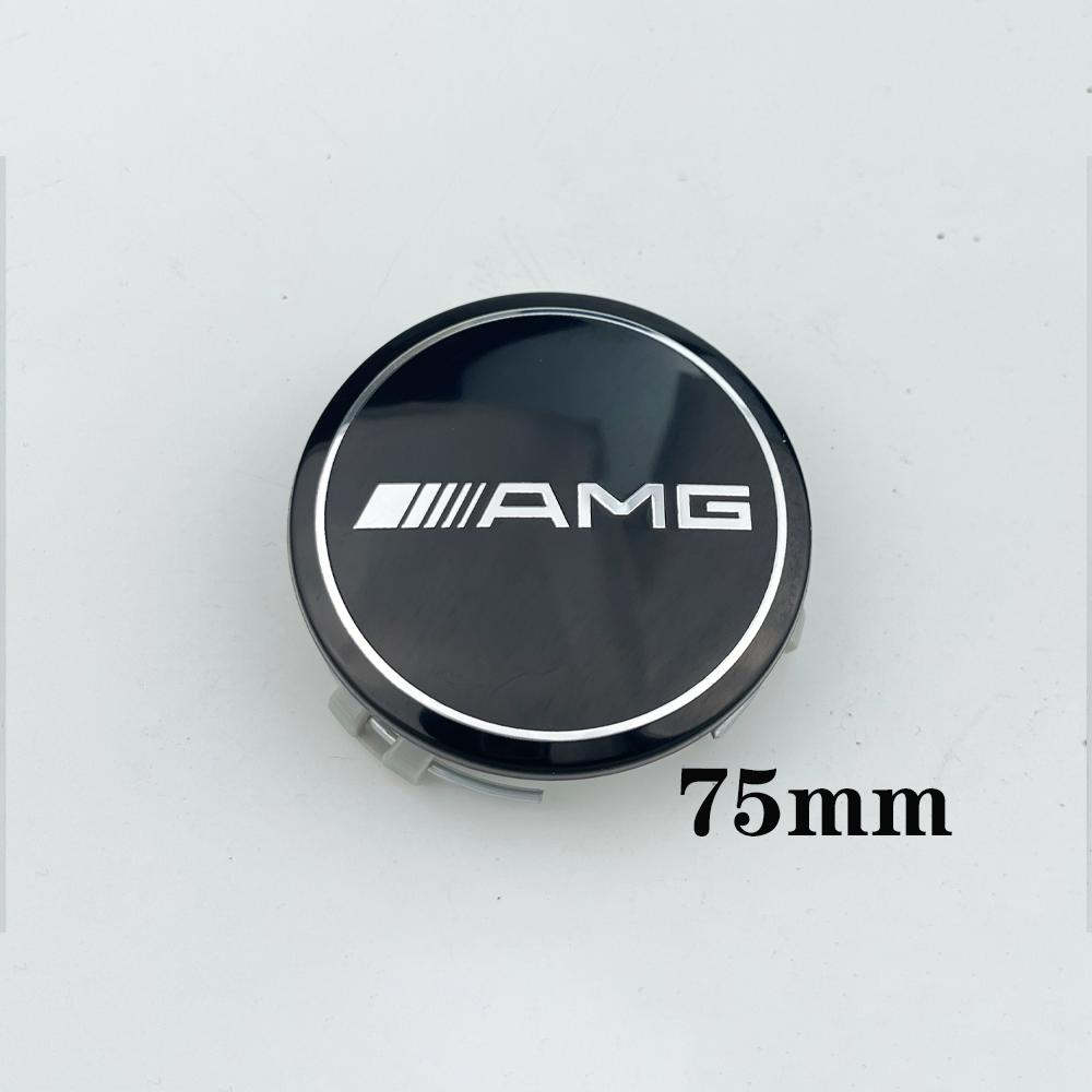 4Pcs 75mm Car Wheel Center Logo Hub Cap For Mercedes Benz C207 C218 A207 C117 CLA CLS E Class W212 S212 X166 W176 W205 W246