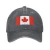 Custom Cotton Flag Of Canada Baseball Cap Hip Hop Women Men's Adjustable Dad Hat Summer
