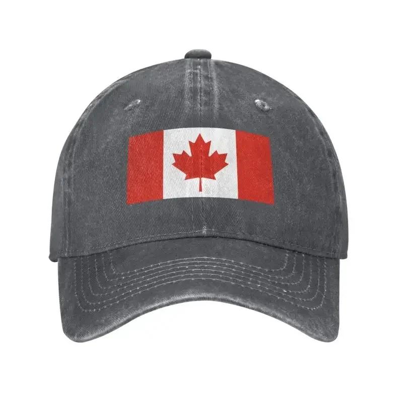 Custom Cotton Flag Of Canada Baseball Cap Hip Hop Women Men's Adjustable Dad Hat Summer