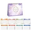 Creative 2026 Desktop Calendar Thick Paper Annual Schedule Organizer  School Office Supplies