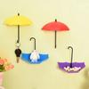Punch-free Creative Key Clothing Hanger Wall Door Kitchen Organizer Wall Hook Umbrella Hook Storage Rack Home Decorative