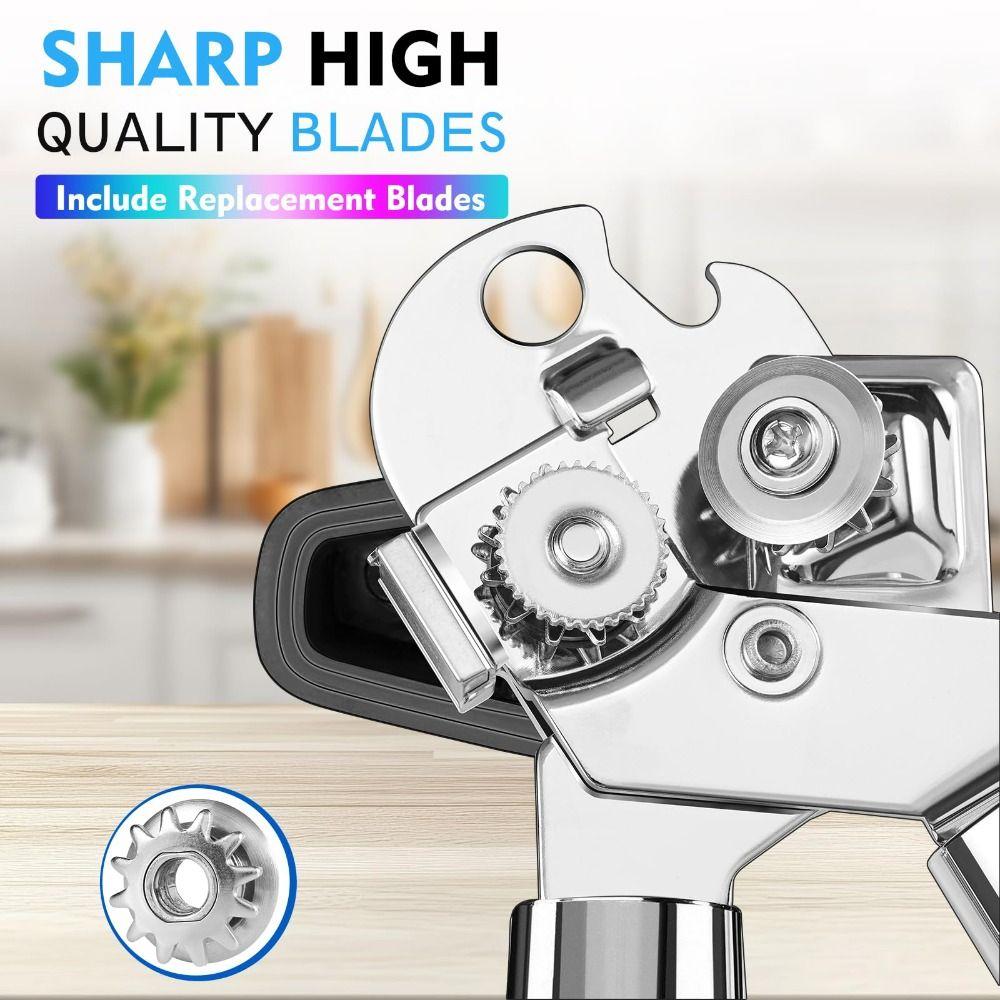 Ergonomic Jar Opener Smooth Cutting Edge Bottle Openers Manual Can Opener  Kitchen Tool