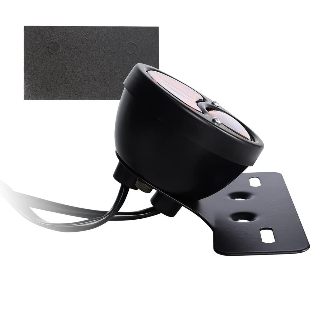 Ranzek 'STOP' Tail Light 12V Iron Rear Lamp Brake Taillight