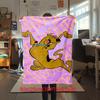 Halloween fantasy comedy adventure cartoon movie Scooby-Doo blanket soft home furnishing nap decoration four seasons warm Sherpa blanket U16
