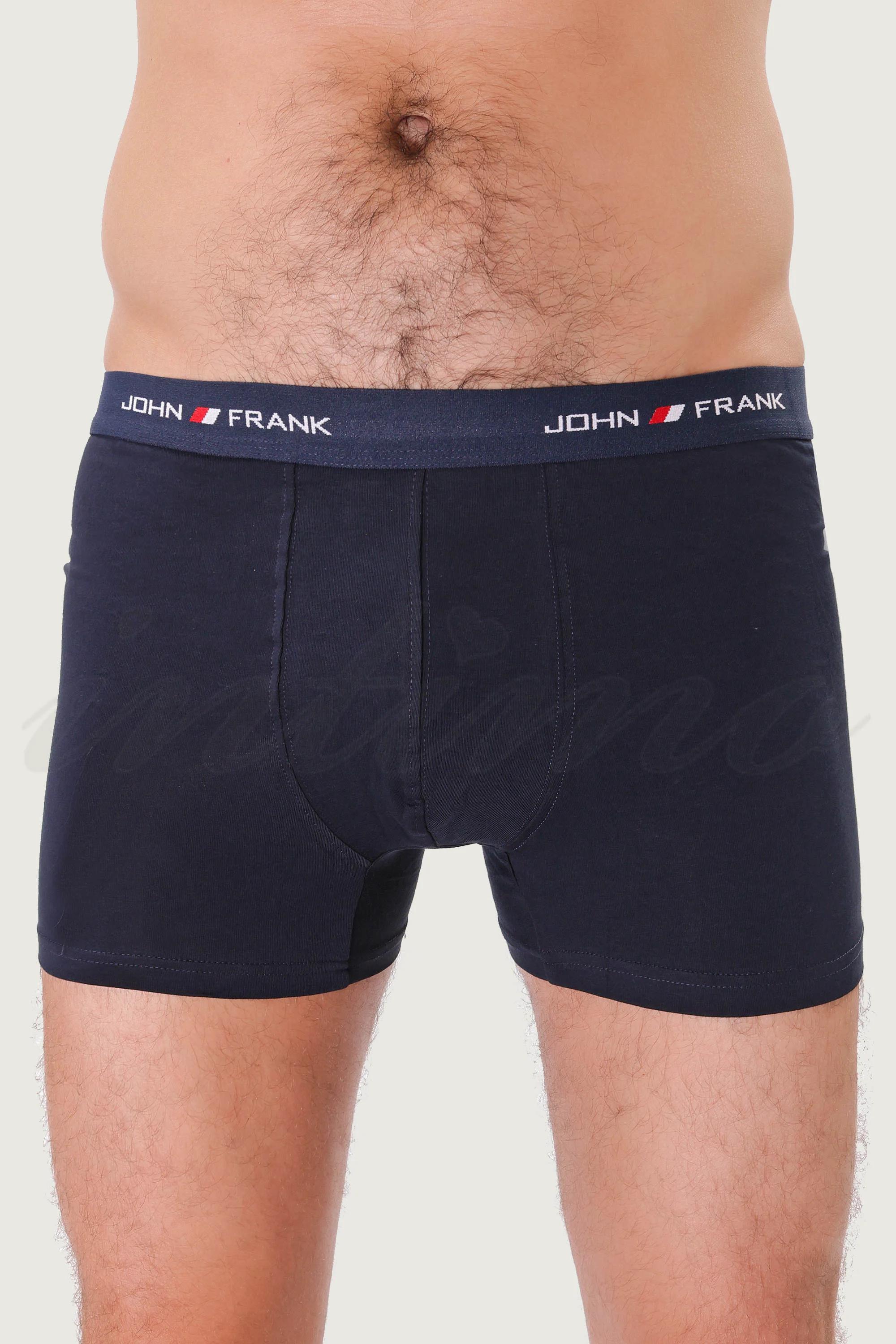 

Боксери труси, 3 штуки John Frank (58832) 52(XL) французький небо синє кольору