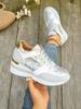 New Style Casual Shoes with Platform Heel and Thick Sole - Women's Single Shoes for Sports Activities Devotion