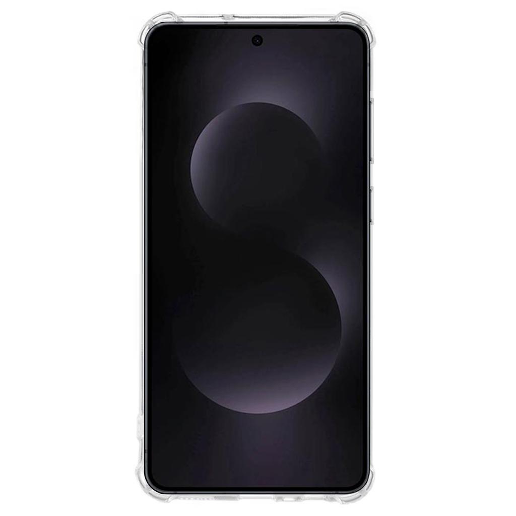 KALEBOL For Samsung Galaxy S25 Edge Case 1.5mm TPU Transparent Anti-Drop Phone Cover