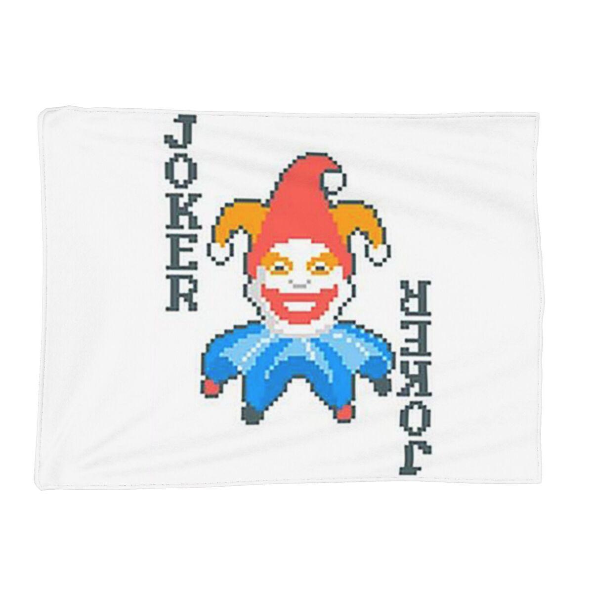 

Balatro Playing Card Jocker Lusty Joker Blankets Soft Warm Flannel Throw Blanket Plush for Bed Living room Picnic Travel Home 80x120cm