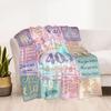 40th Birthday Celebration Quotes Blanket Warmthful Decor Great for Picnics Bed Office All-Season Use Warmthful Decor