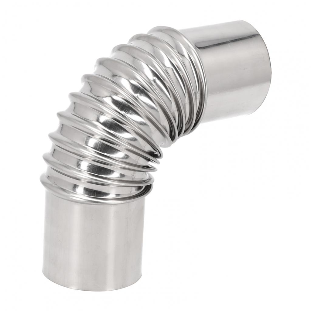 Stove Flue Steel Flue Pipe Elbow Rain Cap Pipes Chimney Liner Flue for Stove