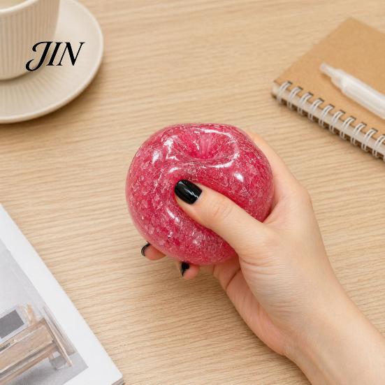 Fruit Shape Squeeze Toy Stress Relief Toy, Soft Stretchy Sensory Adults Ball Fidget Home Office Worker Relaxation Desk Shaped