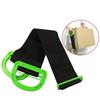 2-Piece Adjustable Carrying Strap for Transporting Luggage, Large Cardboard, Furniture, Appliances, Moving, and General Cleaning