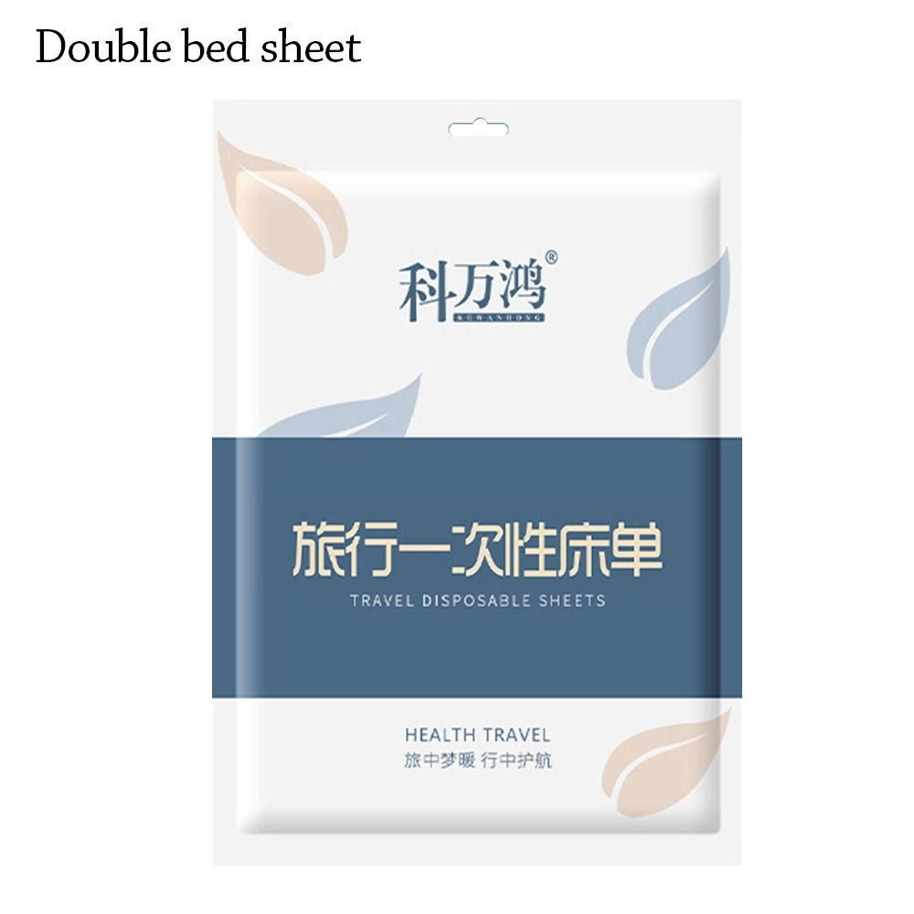 3 / 4-Piece Disposable Bed Sheet Dirty Proof Non-Woven Sleeping Bag Quilt Cover Bedding Set Thickened Duvet Cover Pillowcase