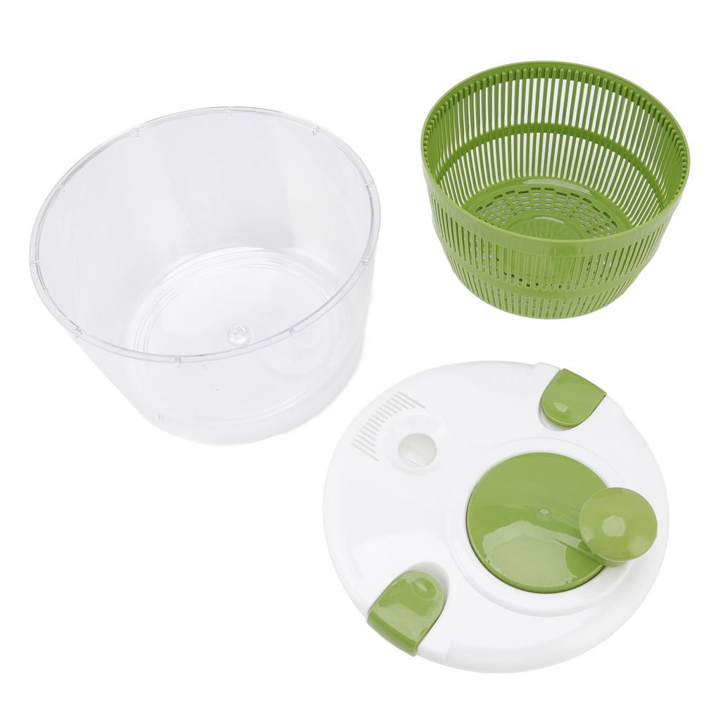 Salad Spinner Hand Cranking Multifunctional Vegetable Spinner Lettuce Greens Dryer Kitchen Tool