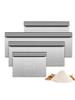 Leeseph Bench Scraper & Chopper Stainless Steel Pastry Cutter for Pasta Dough Bread Cake Baking Kitchen Tool with Scale Ruler
