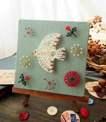 TUKUMO Pin String Art Kit for Summer Independent Nordic Beginner Beginner Vacation, Study, Handicrafts, Style, Kids, Adults, Relaxing, Easy,