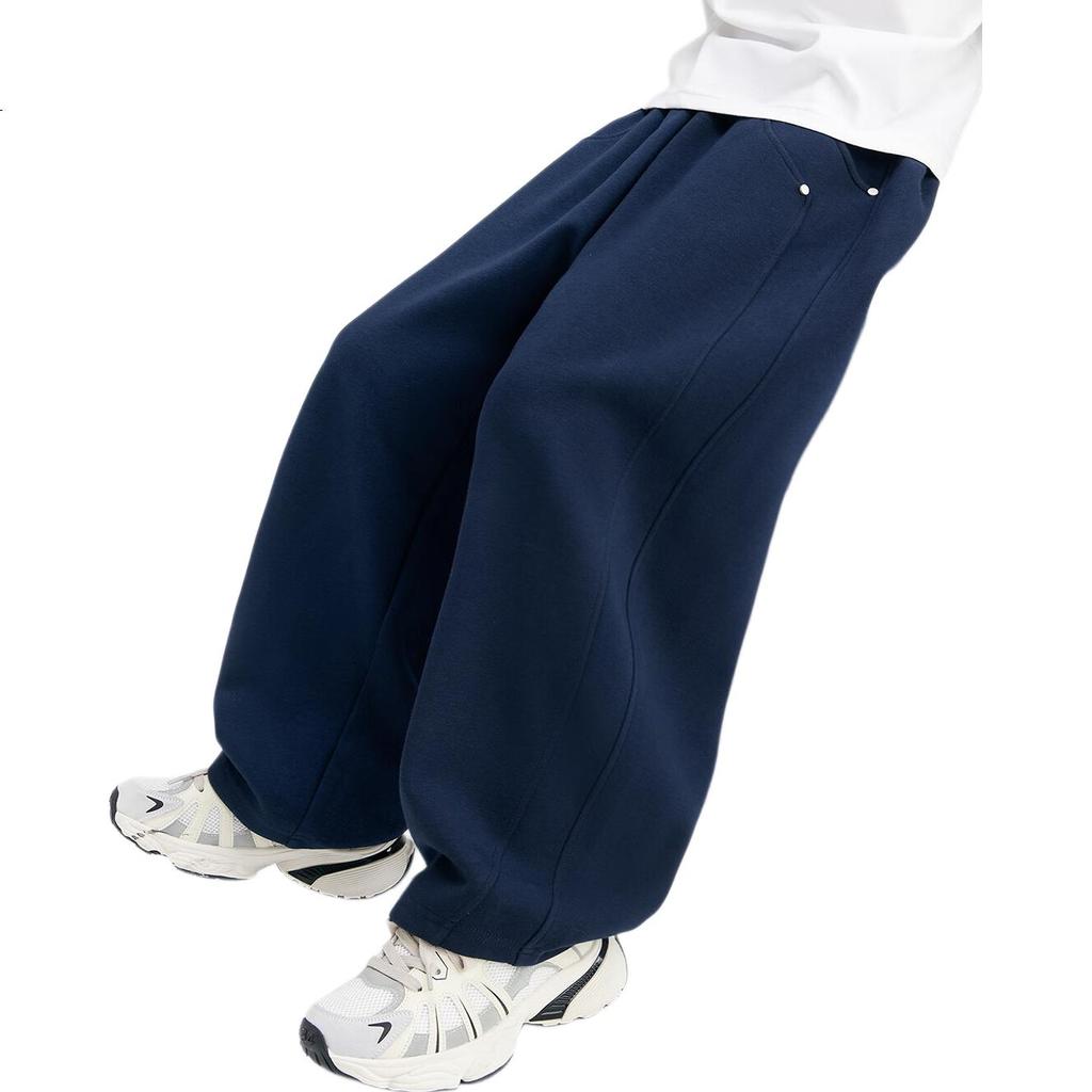 Zuo Xi Boys' Pants 2025 New Children's Sports Pants Autumn Big Kids Curved Blade Pants Black 140