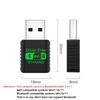 AX900 WIFI6 USB Adapter Dual Band 2.4/5G Bluetooth 5.4 Drive Free Wireless Network Card for Win7/10/11 Desktop and Laptops