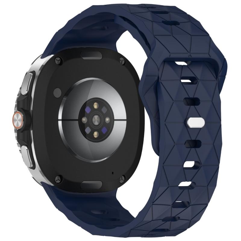 Adjustable Soccer Texture Watch Band For 8 Lightweight Breathable Silicone Gym Office Daily Use