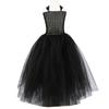 Black Mesh Cosplay Dress Black Tulle Black Mesh Princess Dress Evil Queen Outfit  All Saint's Day