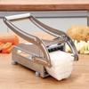 Commercial Vegetable Cutter: Slices Potatoes, Cucumbers, Carrots, Lettuce, and French Fries