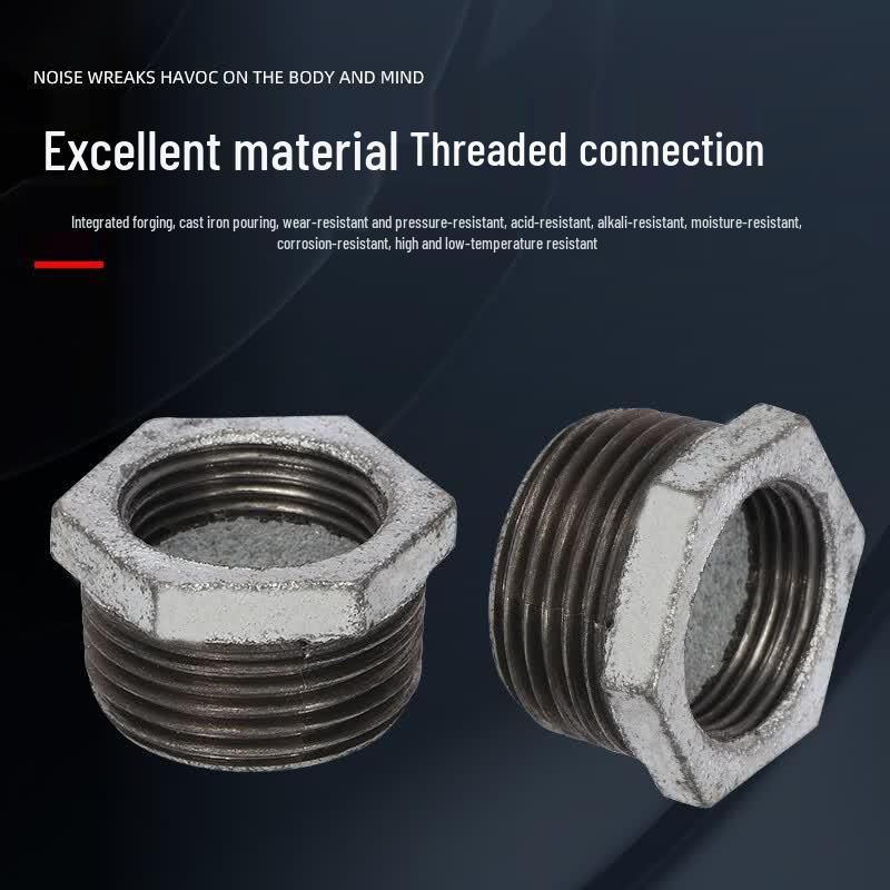 Galvanized Reducing Bushing Pipe Connector