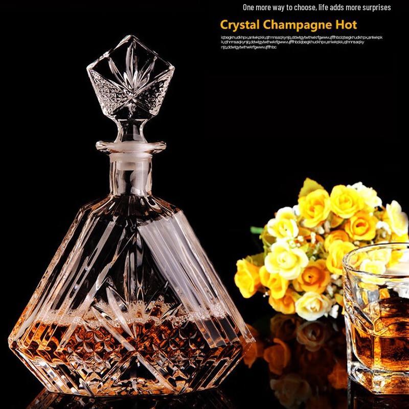 European Style Crystal Glass Wine Decanter