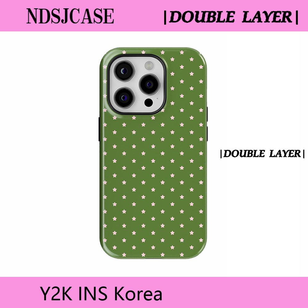 

Phone Case for iPhone 17 16e 16 15 14 13 12 11 Air Pro Max Plus Magnetic Double-layer Back Cover Luxury Clmj SWAG Lucky Girl iPhone 13 ProMax