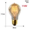 Retro Edison Bulb Lamps E27 40W 110V Bedroom Industrial Loft Vintage Light Bulb For Home Decor T45 A19 ST64 G80 G95 T10 G125 Lamp