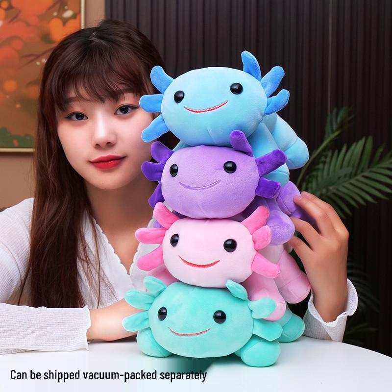 

Axolotl Plush Doll - Cute Couple Toy, Soft & Adorable New Design 30cm (150g)