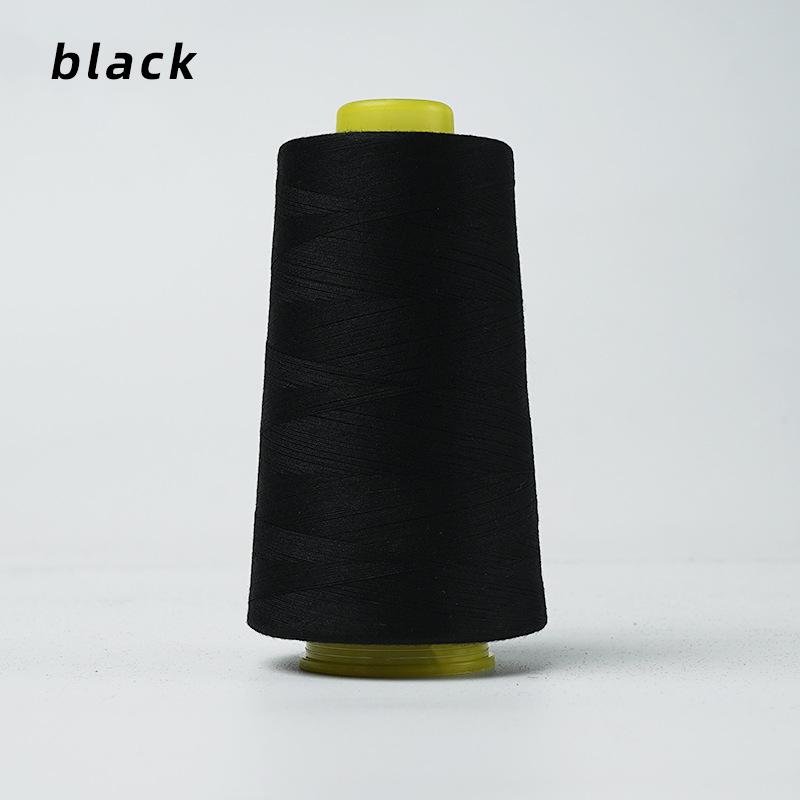 2 STÜCKE 3000 Yards Orange Industrielle Overlock-Nähmaschine Polyesterfaden Nählinie