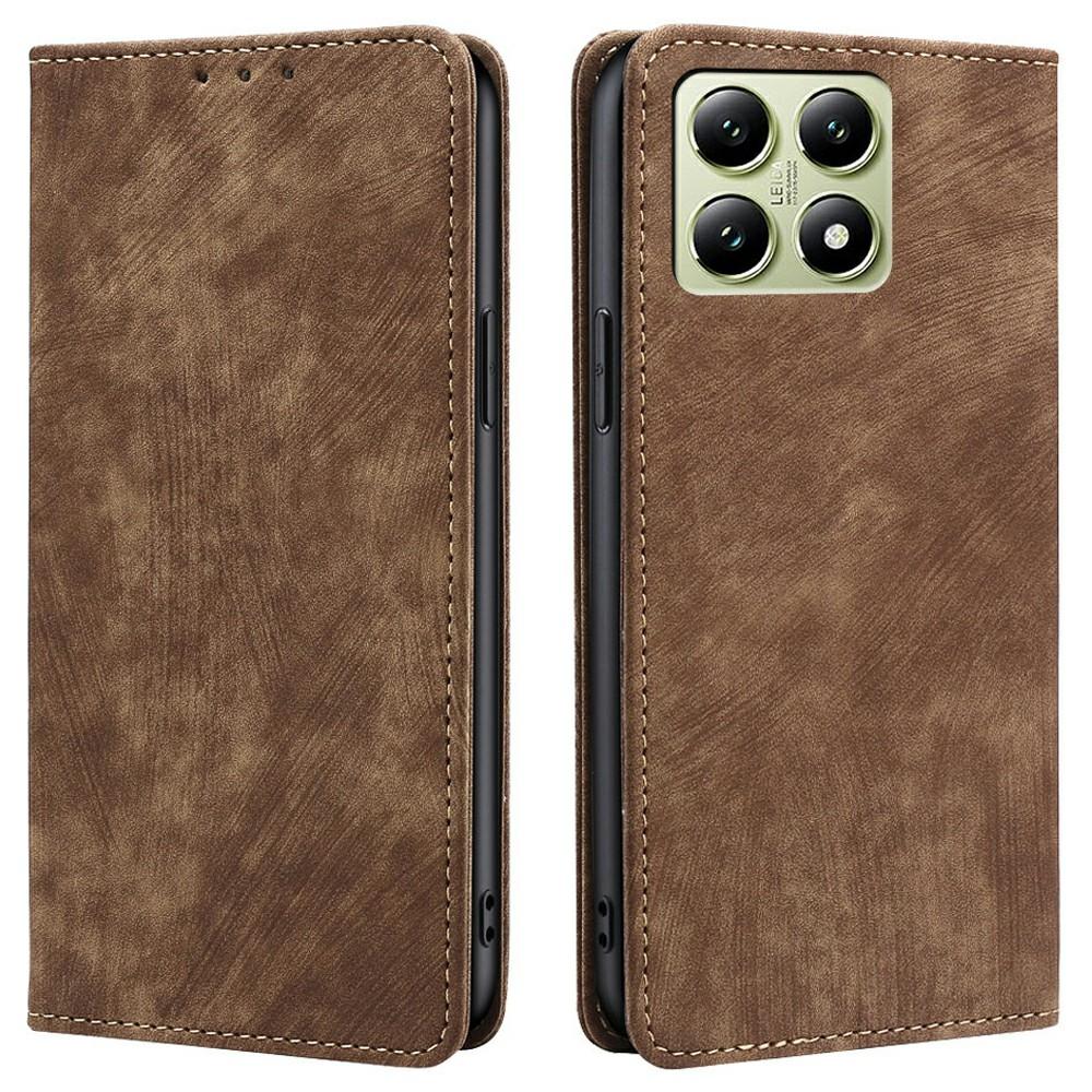 For Xiaomi 14T Case RFID Blocking Wallet Leather Phone Cover