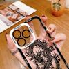 Ink Wash Painting Dragon Clear Phone Case For Realme 15 5 6 7 7I 8 8I 9 9I 10 11 12 NOTE 70 C75 C71 C67 C65 C55 C53 C35 C33 Case