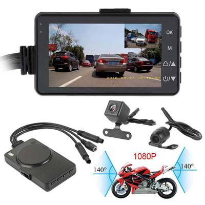3'' 140° Car DVR Camcorder Dual Cam Action Camera Motorcycle Video Recorder Motorcycle DVR Electronics & Navigation