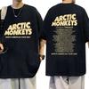 Arctic Monkey Jugend Kurzarmshirt Musikliebhaber T-Shirt Konzertgeschenk Kurzarm Vintage Arctic Monkey T