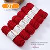 Alpaca Wool Medium Thick Yarn Ball for Hand-Knitted Cardigans, DIY Scarves, and Sweaters
