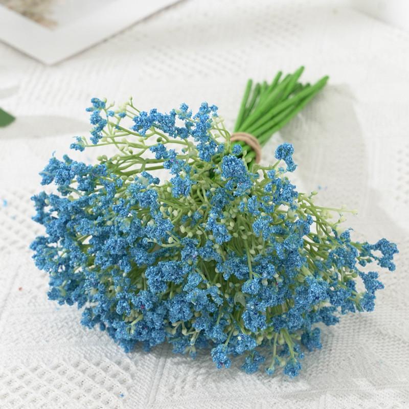 Handheld Gypsophila Artificial Flower Bouquet For Wedding Room Gift Decoration