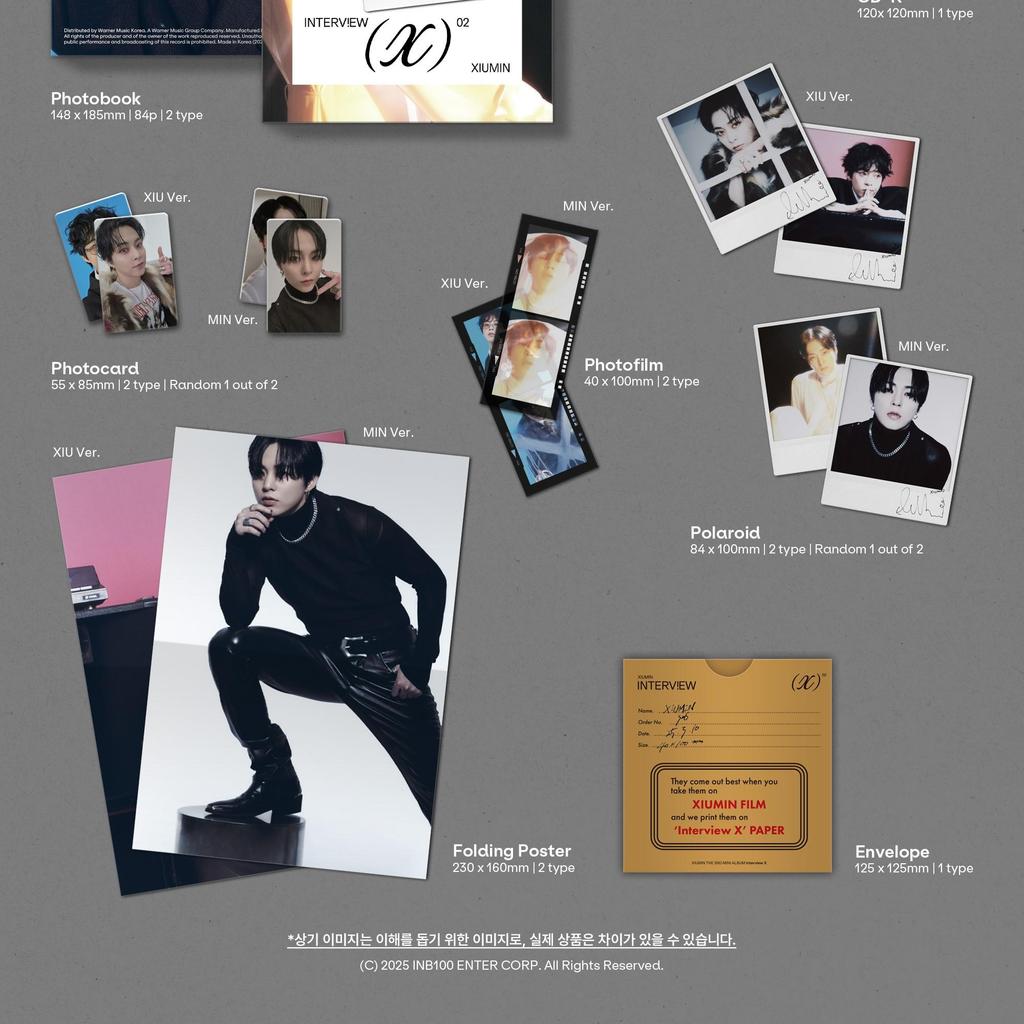 XIUMIN - [INTERVIEW X] Album FOTOBUCH
