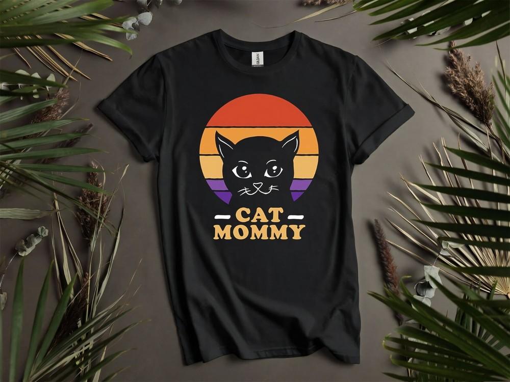 

Cat Mommy T Art Funny Humor Hoodie Hoody Hoodie Tshirt Men Women Unisex AD73 M
