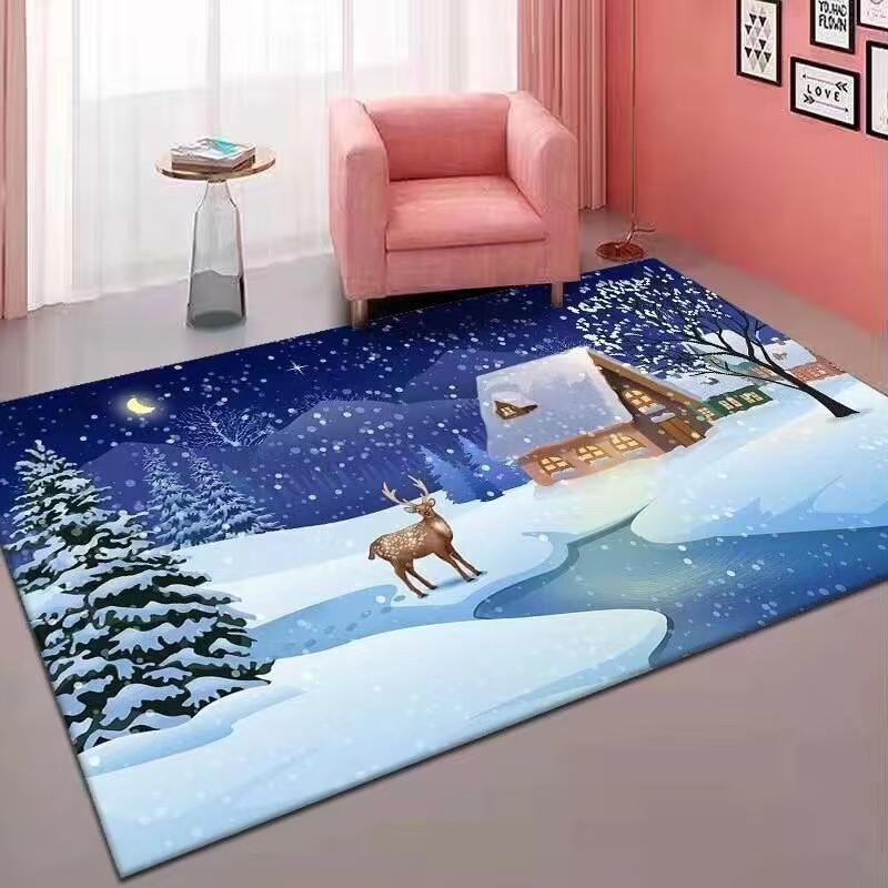 Christmas Night Decorative Area Rug